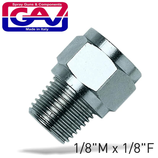GAV TAPER REDUCING BUSH 1/8" M X 1/8" F GAV1215-1