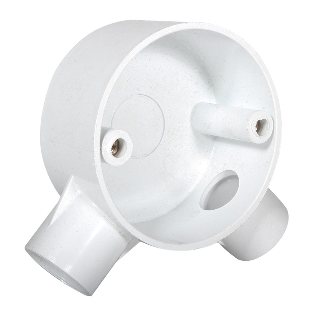 EUROLUX LOOPING BOX 2 WAY ANGLE PVC EA130 20MM – Micmar Online