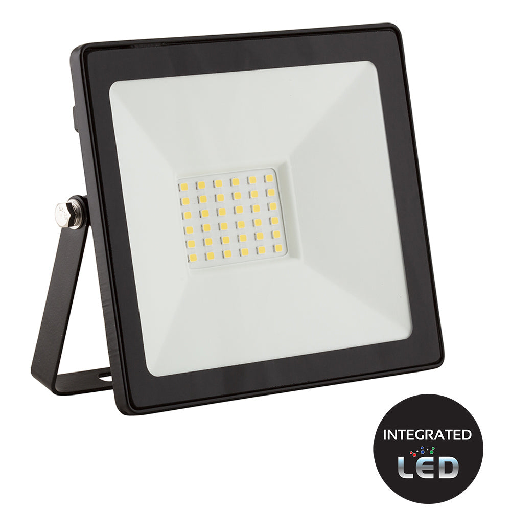 EUROLUX LED FLOODLIGHT BLACK 30W 4000K FS279