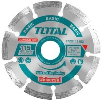 TOTAL DIAMOND DISC DRY 4.5" 115MM TAC2111153