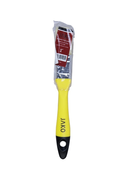 JAKO PAINT BRUSH PVC YELLOW 1"