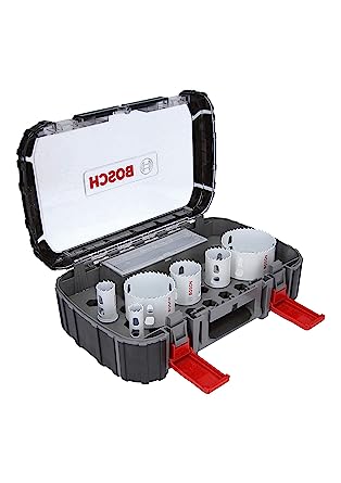 BOSCH HOLE SAW SET 8PCS 2608594190