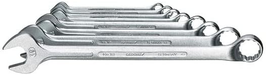 GEDORE COMBINATION SPANNER SET 8PCS 19KG 8MM-19MM