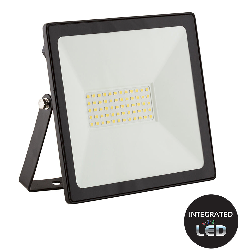 EUROLUX LED FLOODLIGHT BLACK 50W 4000K FS280