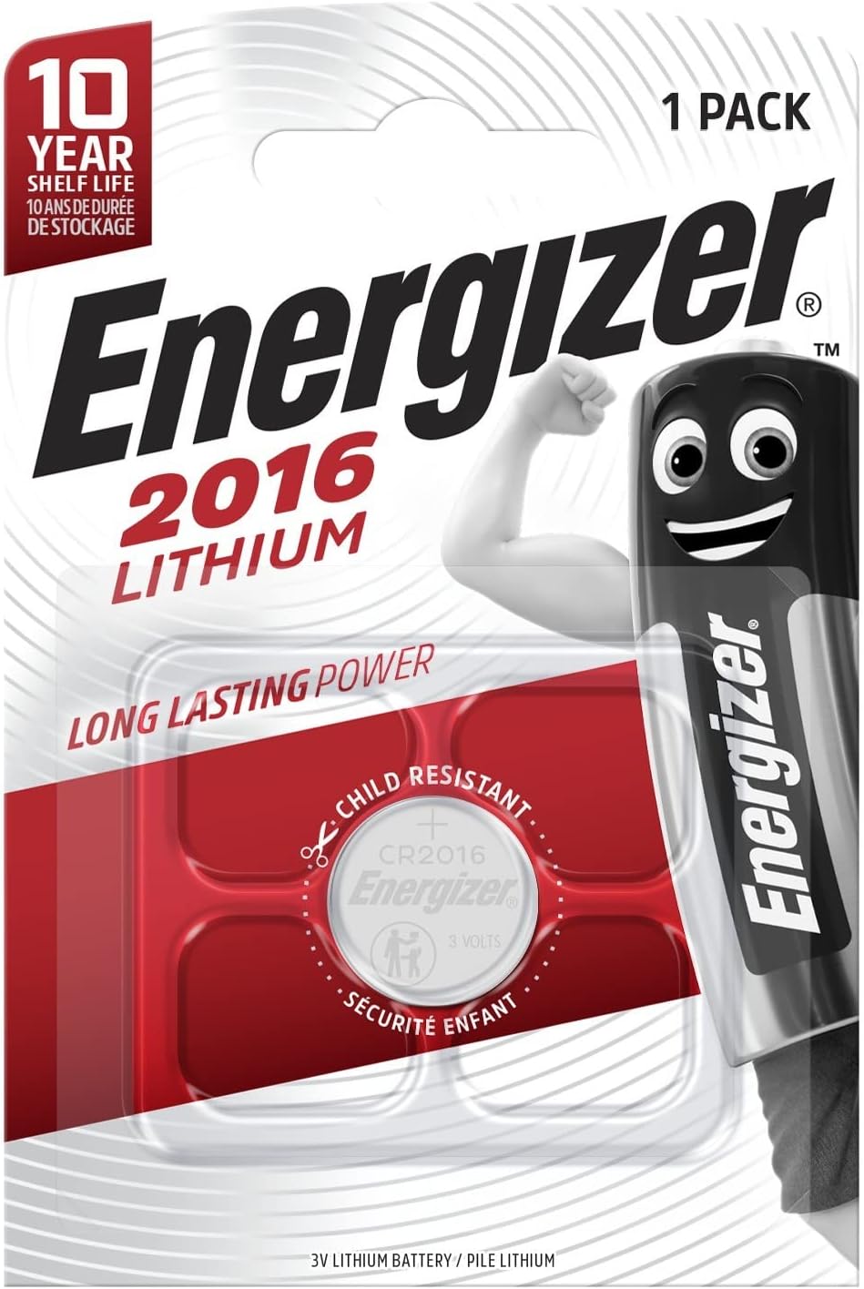 ENERGIZER BATTERY AW CR-2016