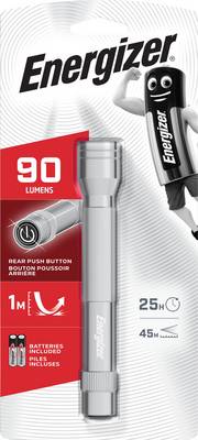 ENERGIZER TORCH LED METAL LIGHT LCM 2AA 90 LUMENS