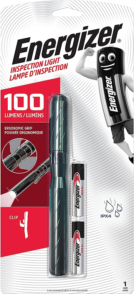 ENERGIZER TORCH INSPECTION LIGHT 2AAA 100 LUMENS PMHH22