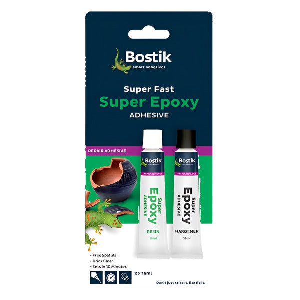 BOSTIK SUPER EPOXY CLEAR 32ML B/C1-0810