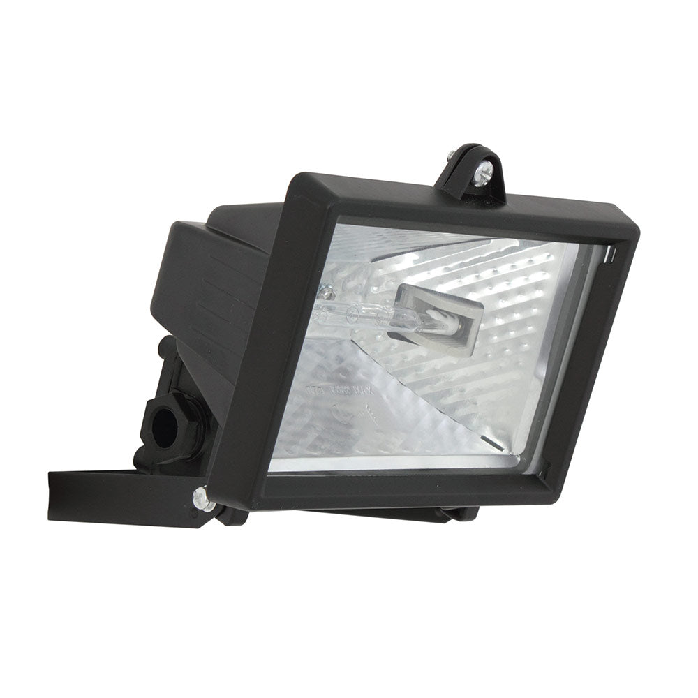 EUROLUX FLOODLIGHT HALOGEN BLACK 150W FS13B