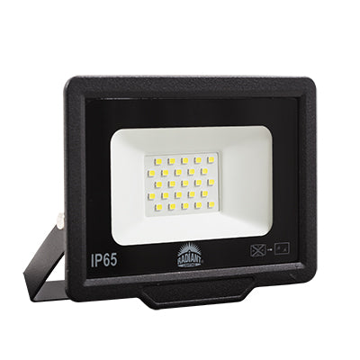 RADIANT LED FLOODLIGHT BLACK 20W 6500K LSF0002 RFS50