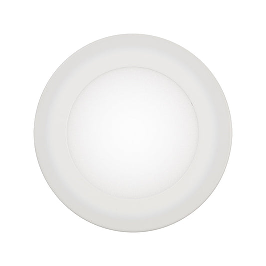 EUROLUX LED DOWNLIGHT ROUND PANEL WHITE 6W D112 EX