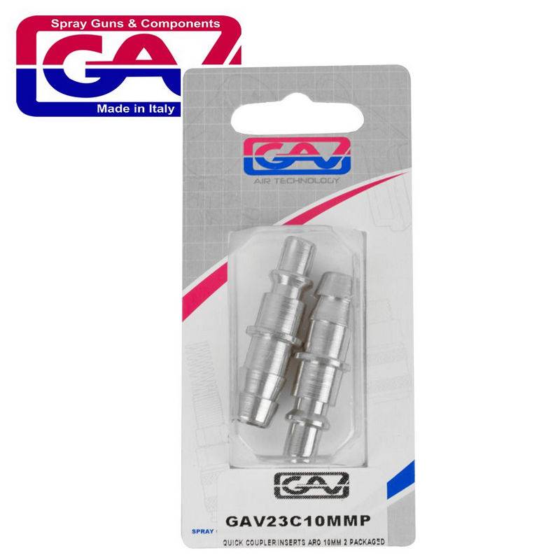 GAV QUICK COUPLER INSERTS ARO 2 PER PACK 10MM GAV23C10MM