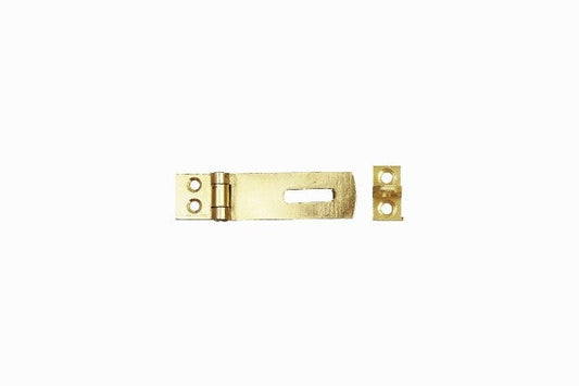 ROBUSTLINE HASPS & STAPLES BRASS 1"X4"