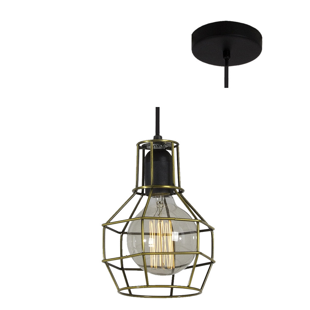 EUROLUX PENDANT COPPER P587C 150MM