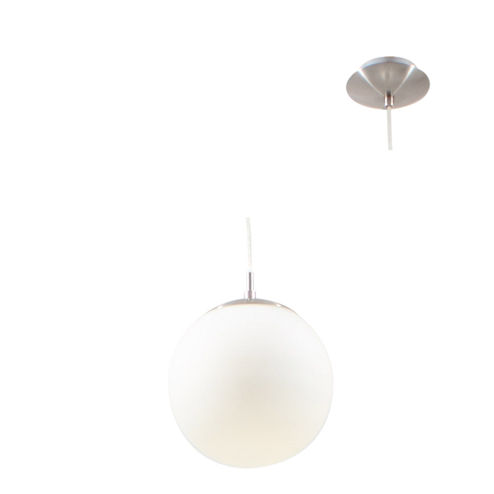 EUROLUX PENDANT RONDO SATIN CHROME P198O 200MM