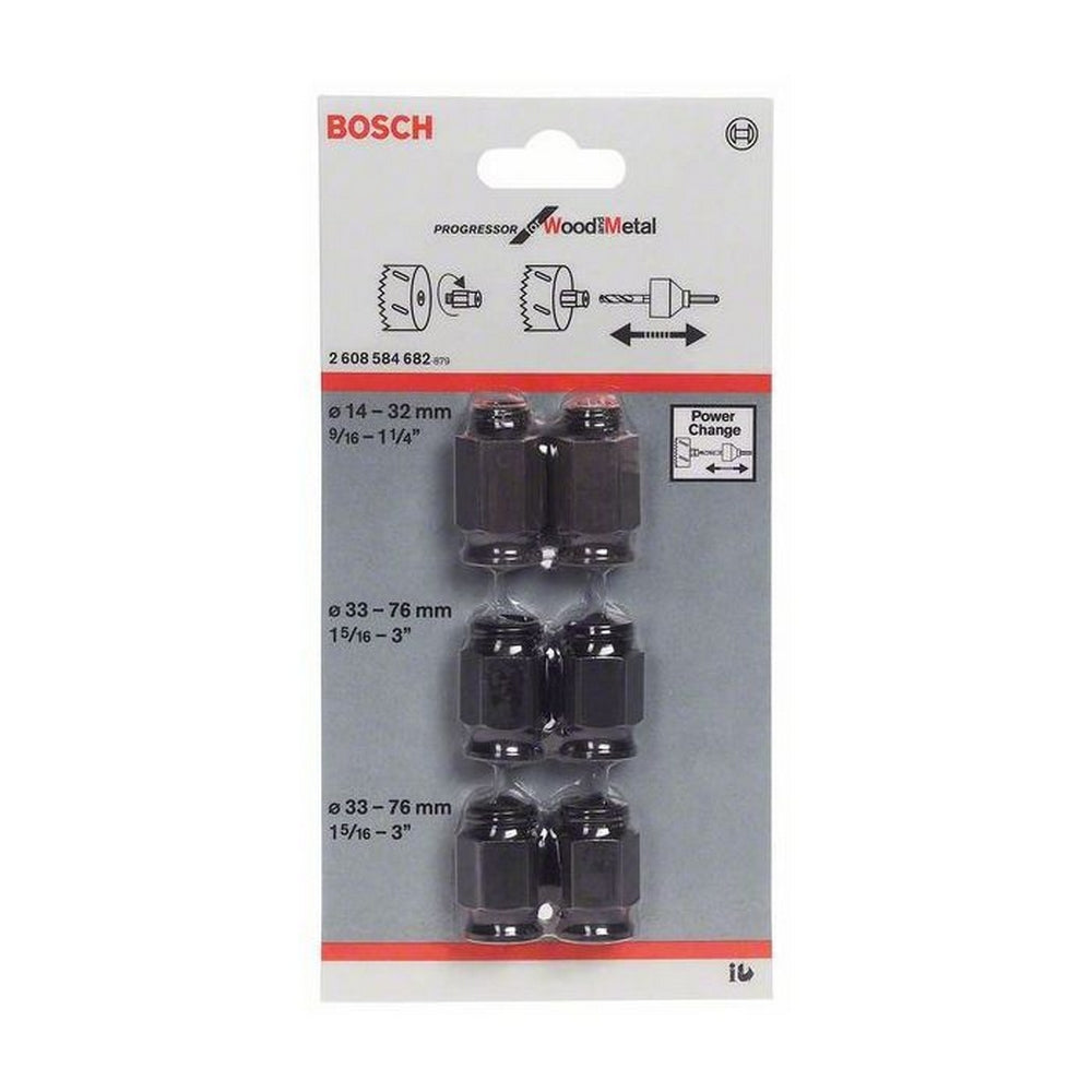 BOSCH HOLESAW ADAPTOR NUT SET 2608584682