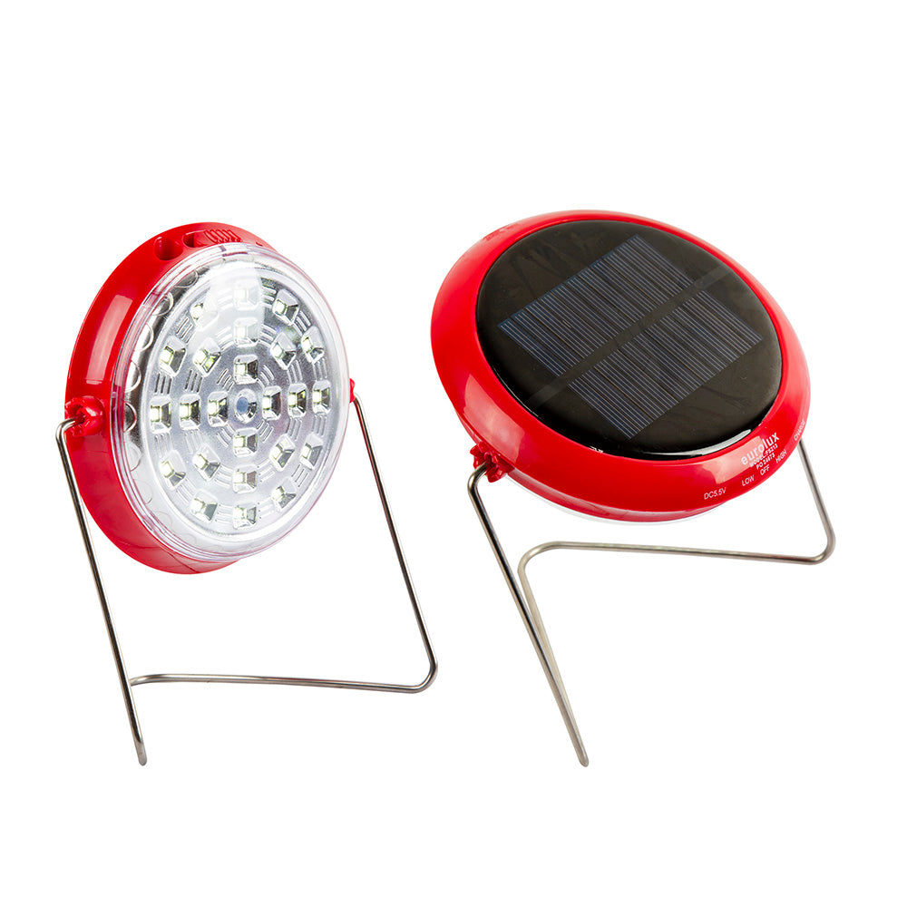 EUROLUX LED EMERGENCY LIGHT RECHARGEABLE RED FS213