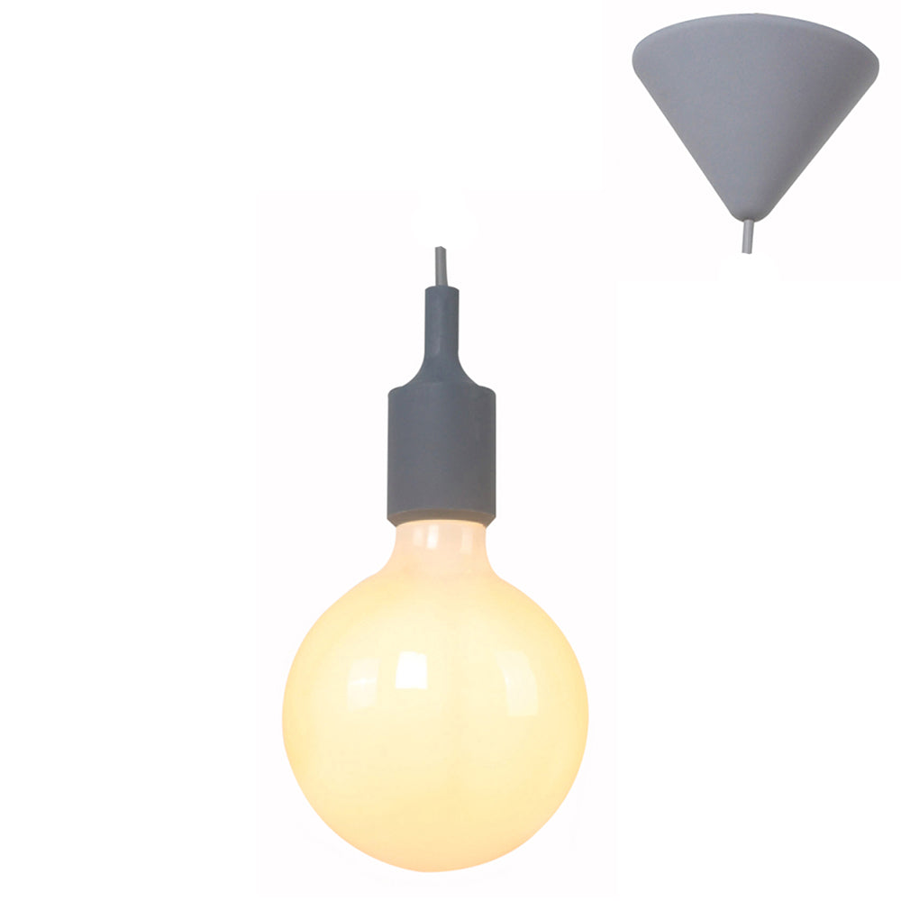 EUROLUX PENDANT SILICONE GREY P470GY