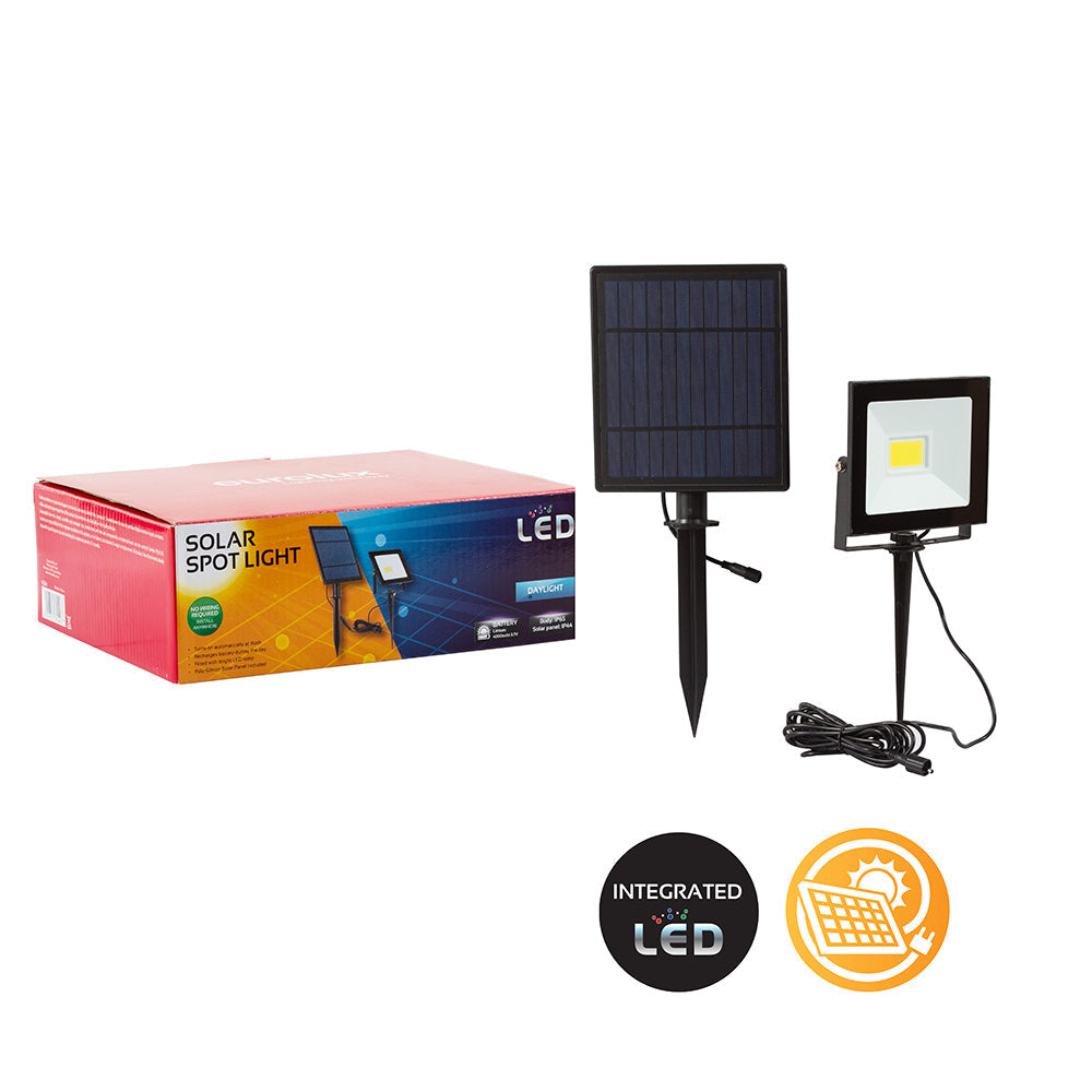 EUROLUX SOLAR GARDEN SPOTLIGHT 12W H224