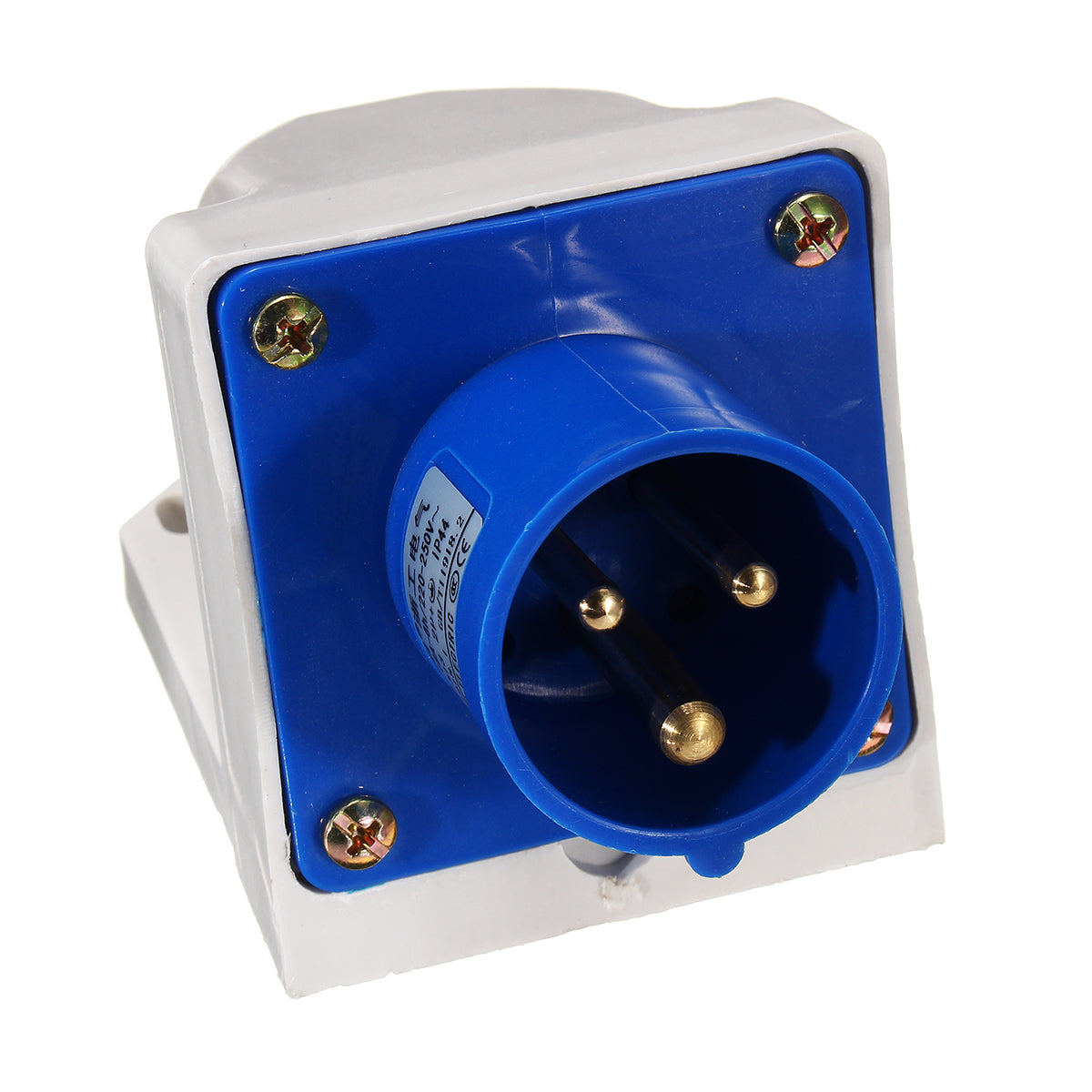 ANDELI INDUSTRIAL SOCKET + PLUG MOUNTED 63A/3PINS