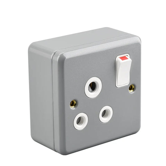 EUROLUX SWITCH SOCKET SINGLE BS ES111