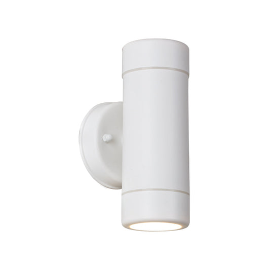 EUROLUX WALL LIGHT OUTDOOR UP & DOWN WHITE O577W 70MM