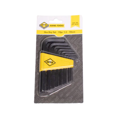 MTS ALLENKEY SET 1.5-10MM 10PCS