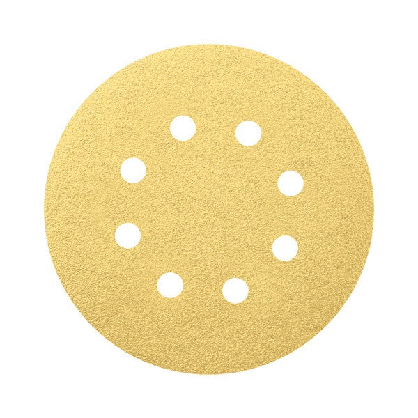 BOSCH VELCRO SANDING DISC 125MM G80 5X 2608605069