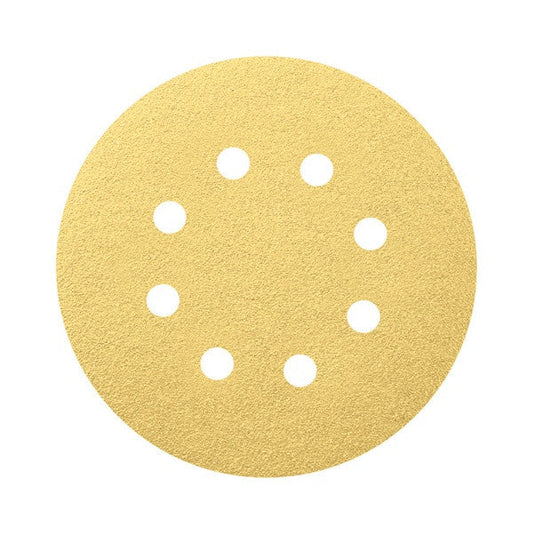 BOSCH VELCRO SANDING DISC 125MM G80 5X 2608605069