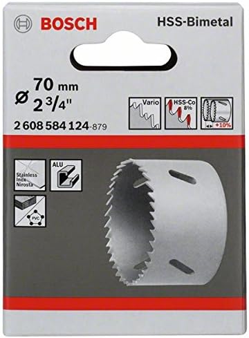 BOSCH BI METAL HOLESAW GREY 70MM 2608584124