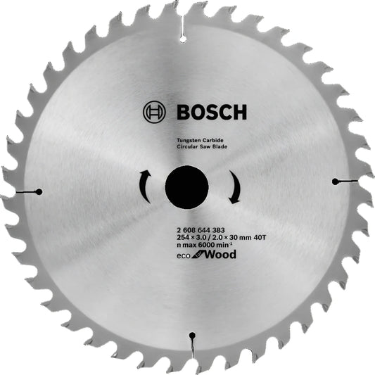 BOSCH CIRCULAR SAW BLADE ECO WOOD H 184X20-40 2608644399