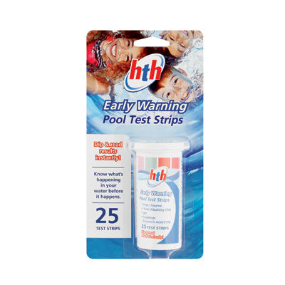 HTH EARLY WARNING TEST STRIPS 25 BGC