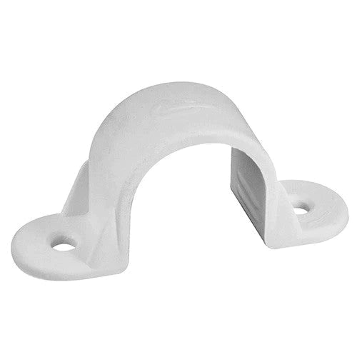 AFRICAB SADDLES CONDUIT PVC WHITE 25MM