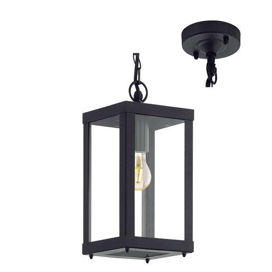 EUROLUX PENDANT ALAMONTE 1 BLACK O520