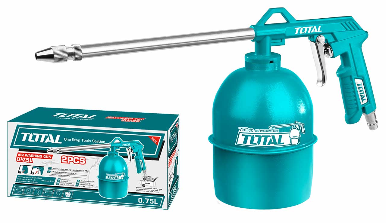 TOTAL AIR WASHING GUN 215MM TAT20751