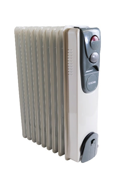 Gohar Radiator GOLDAIR HEATER 9 FIN OIL RADIATOR GOR-900A – Micmar Online