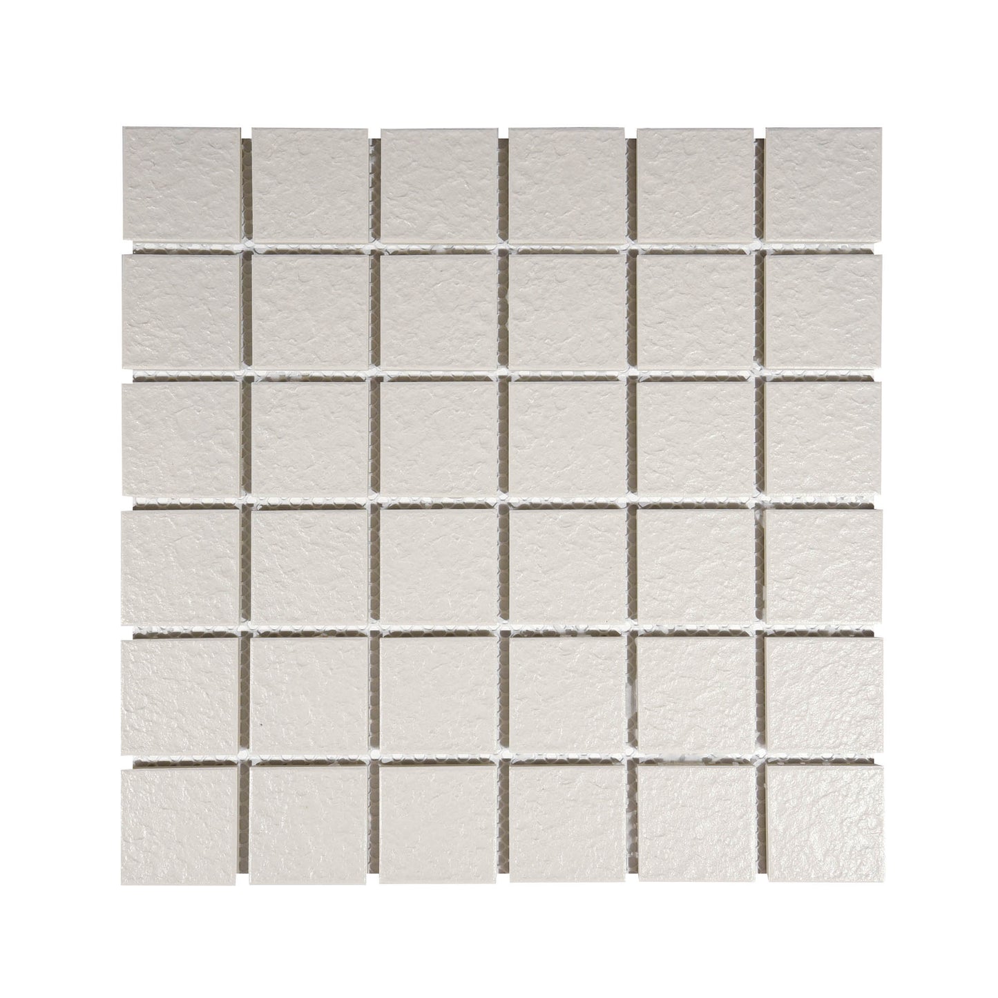 FALCON TILES PORCELAIN LACE WHITE MOSAIC 45MM FT110