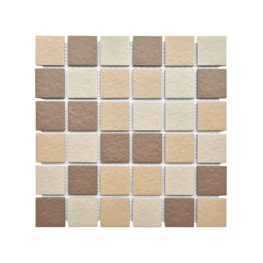 FALCON TILES PORCELAIN SAND MIX 45MM FT108