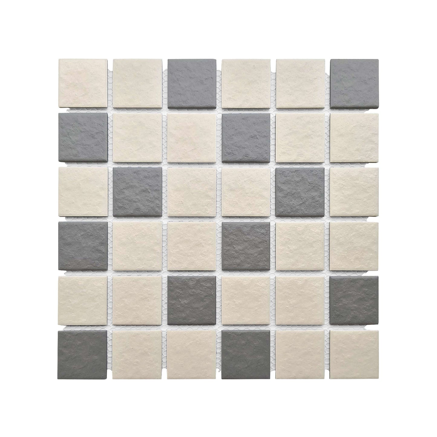 FALCON TILES PORCELAIN GREY MIX 45MM FT104