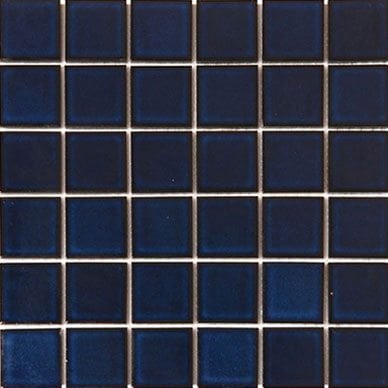 FALCON TILES GLAZED MOSAIC COBALT BLUE 48MM FT2288S