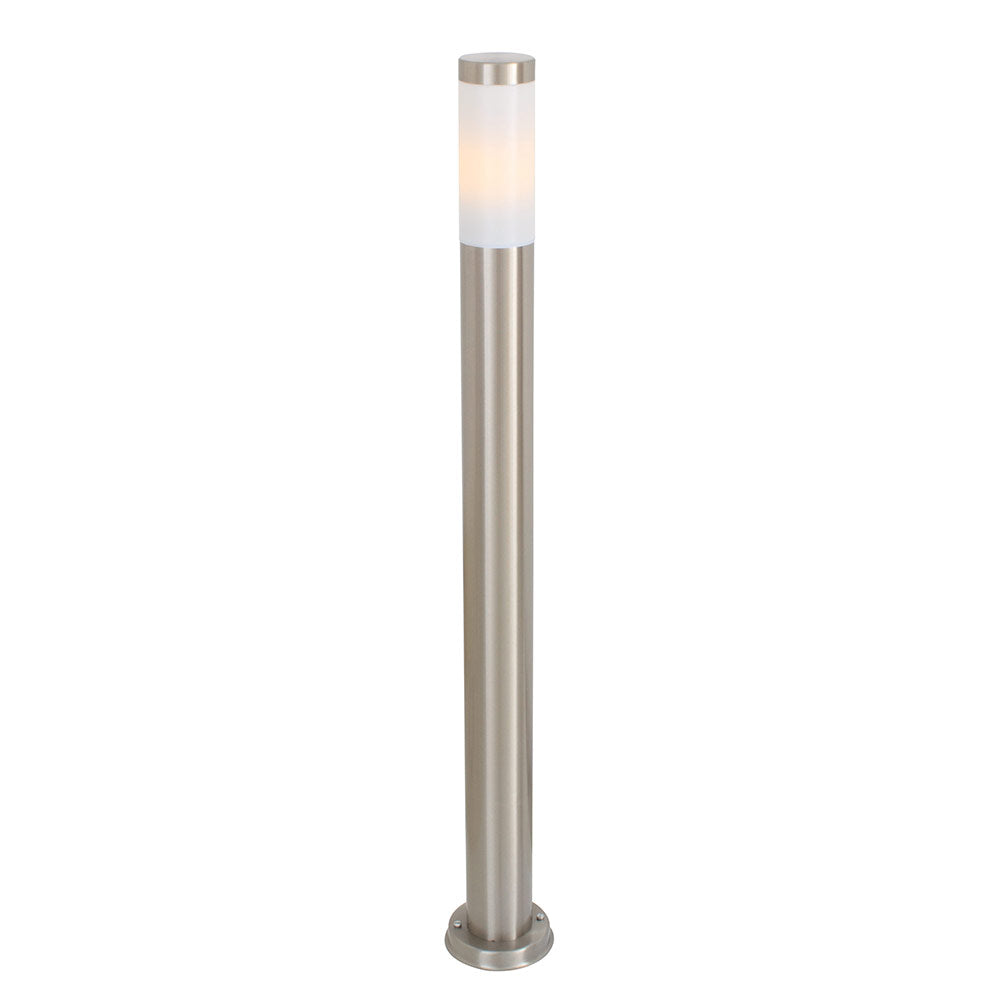 EUROLUX POLE STAINLESS STEEL PLAIN SATIN CHROME O52SS