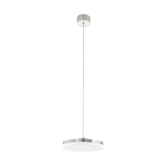 EUROLUX PENDANT SORTINO S PLASTIC WHITE SATIN P124SC 95498