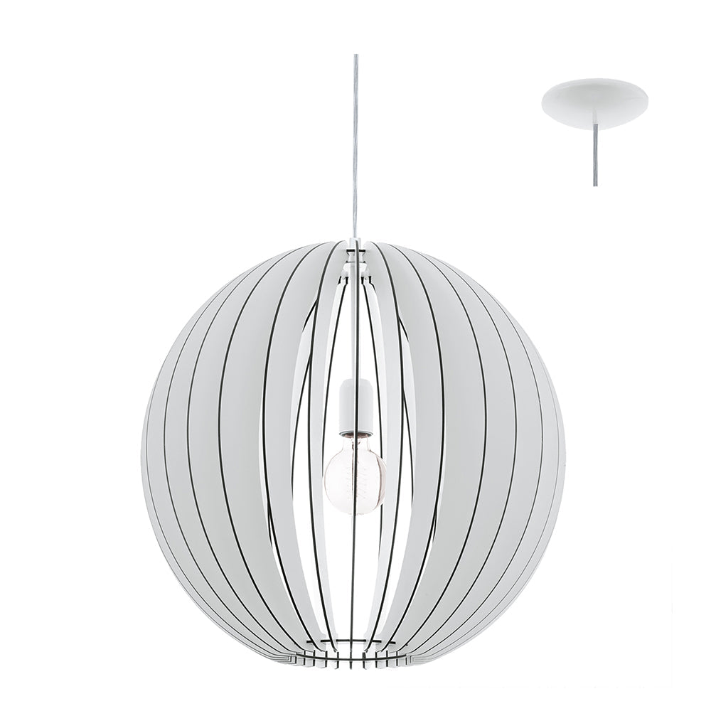 EUROLUX PENDANT COSSANO WHITE P671W-94439 500MM