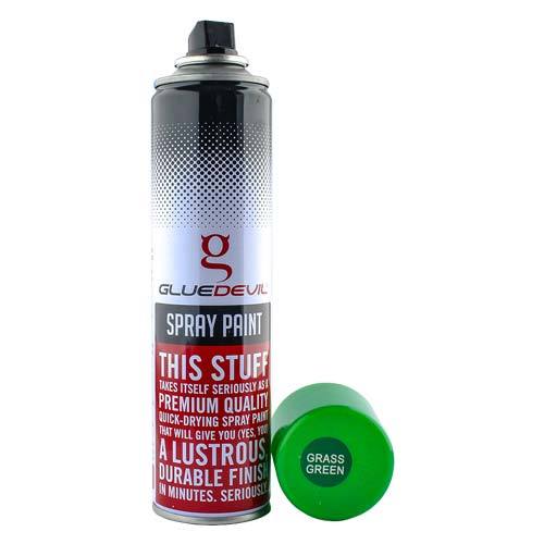 GLUE DEVIL SPRAY PAINT STANDARD GRASS GREEN 00-SPRAY6002