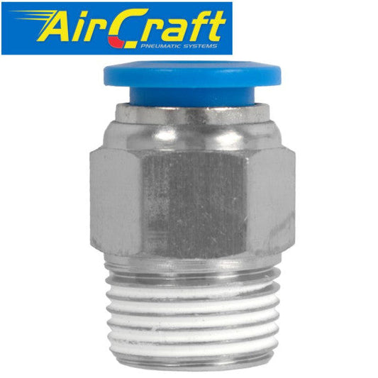 AIRCRAFT PU HOSE FITTING STRAIGHT STUD SPC10-03