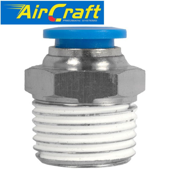 AIRCRAFT PU HOSE FITTING STRAIGHT STUD SPC10-04