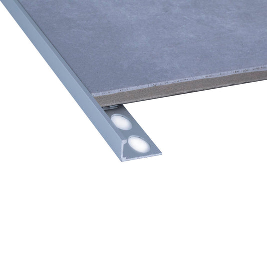 KIRK CONTRACT EDGE STRAIGHT SILVER ALUMINIUM 12MM