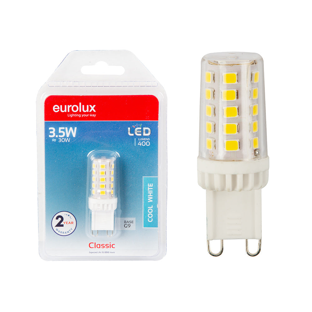 EUROLUX LUMEN LED LAMP 3.5W G9 350 230V 4000K G1137CW