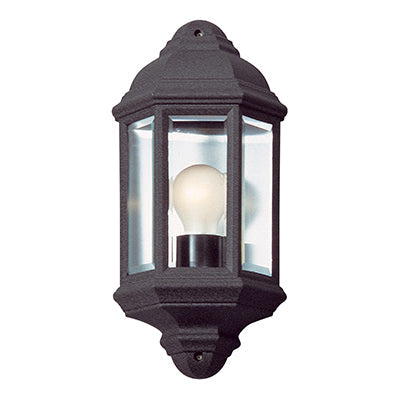 RADIANT WALL LIGHT OUTDOOR SMALL HALF LANTERN LS216