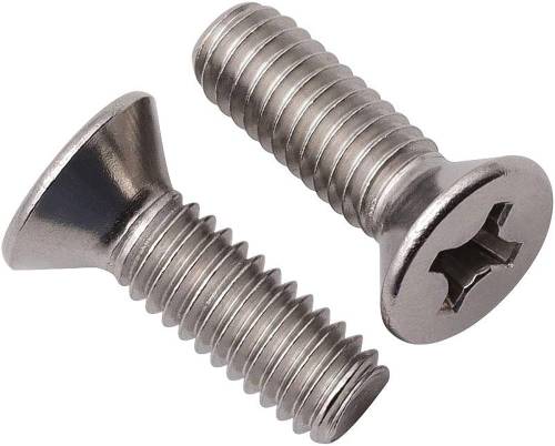 PATA MACHINE SCREWS COUNTERSUNK 50 PER PACK 5X12